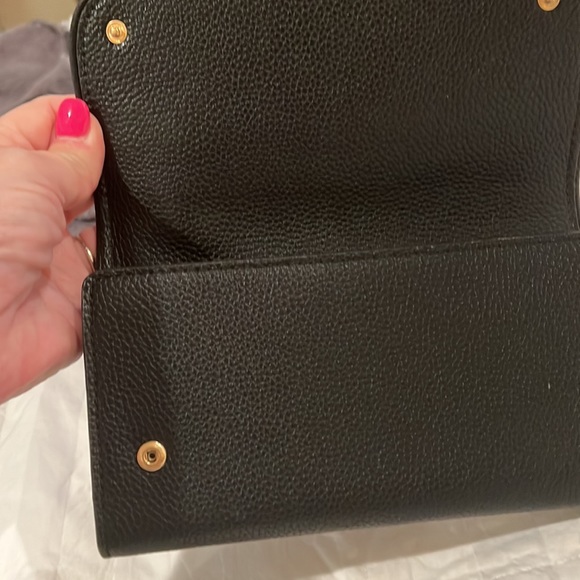 Large Tory Burch wallet black - Picture 3 of 3